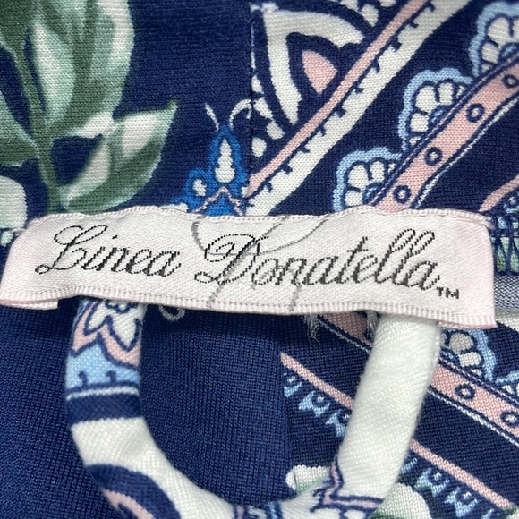 Linea Donatella Paisley Print Short Robe - Picture 6 of 8